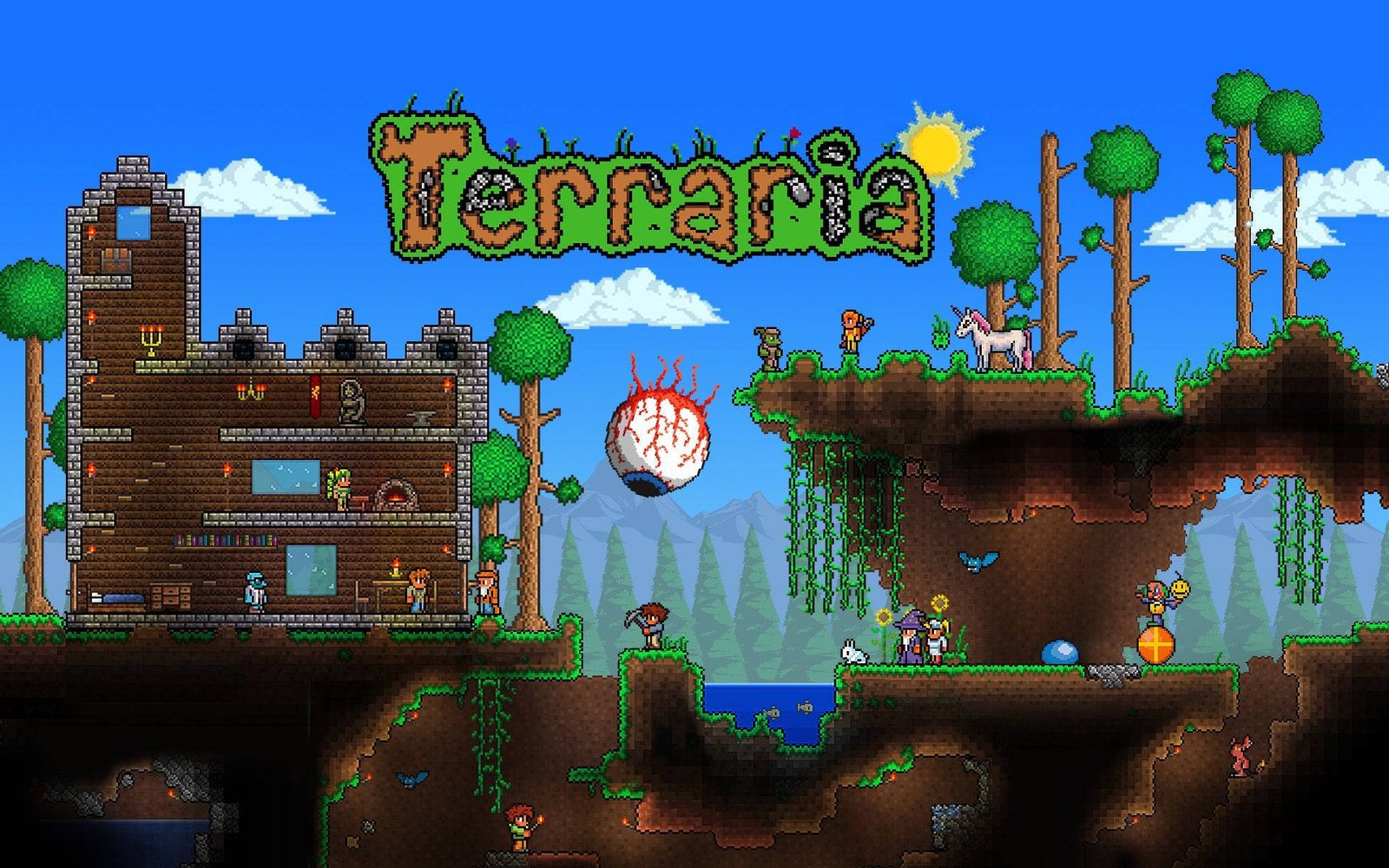 The Amazing World of Terraria: Explore, Build, and Survive